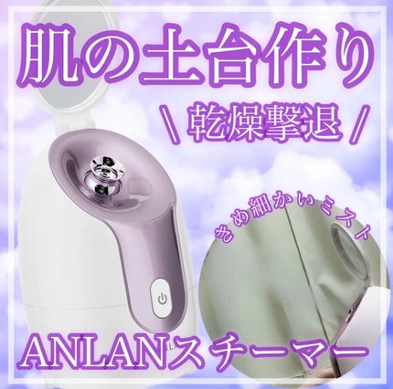 スチーマー美顔器/ANLAN/美顔器・マッサージを使ったクチコミ(1枚目)