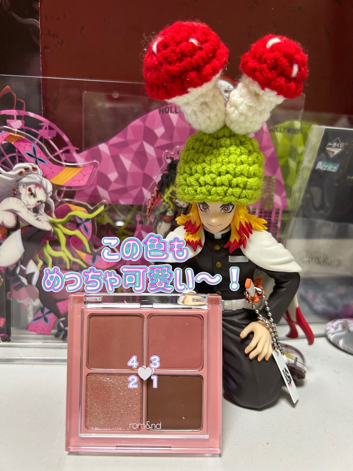 ベターザンアイズ/rom&nd/アイシャドウパレットを使ったクチコミ(2枚目)