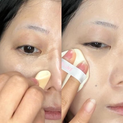 デューイーメッシュファンデーション/ASUNE /クッションファンデーションを使ったクチコミ(6枚目)