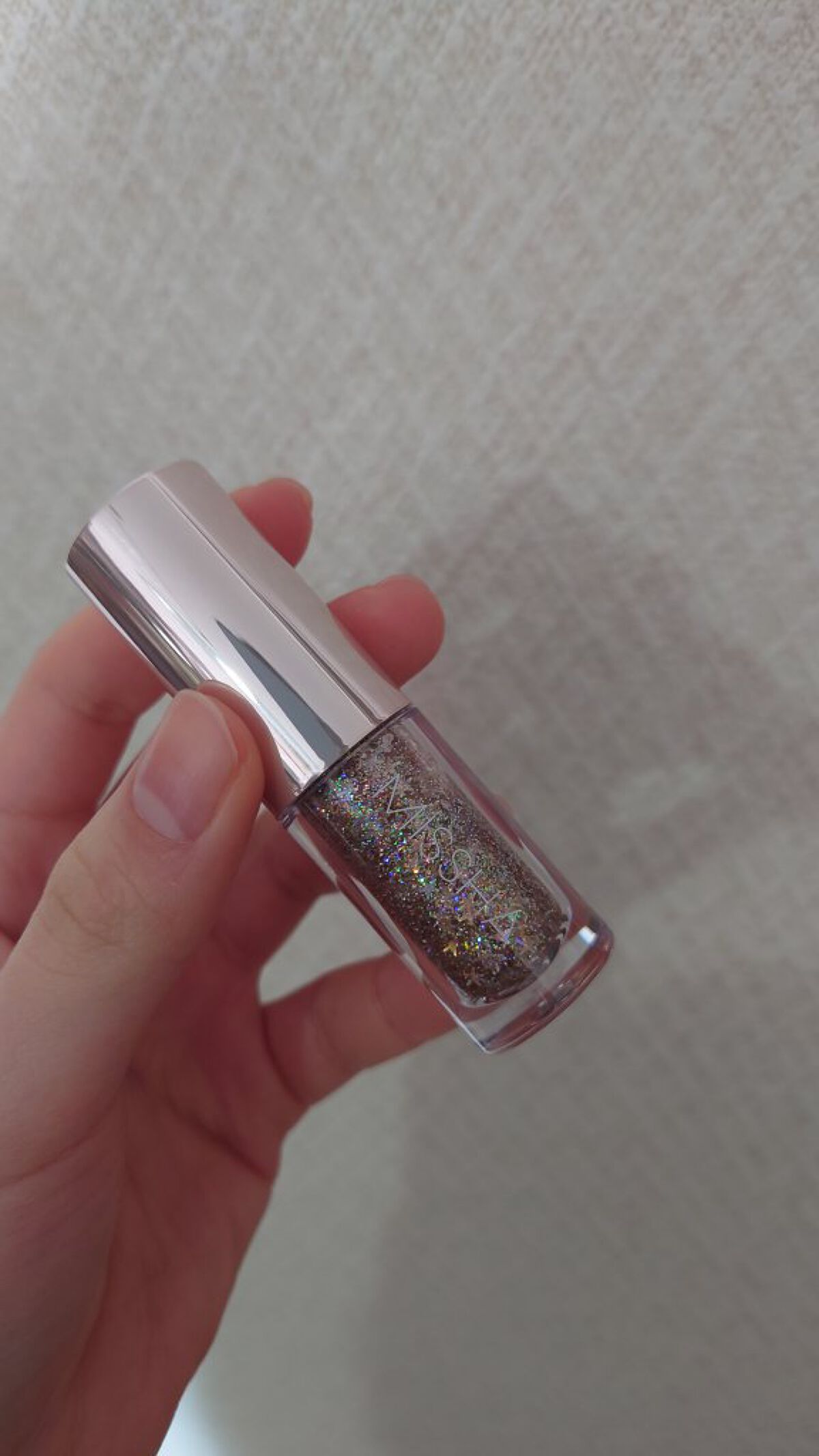 グリッタープリズム リキッド No.1 GRAVITY  TOPPER/MISSHA/グリッターを使ったクチコミ（1枚目）