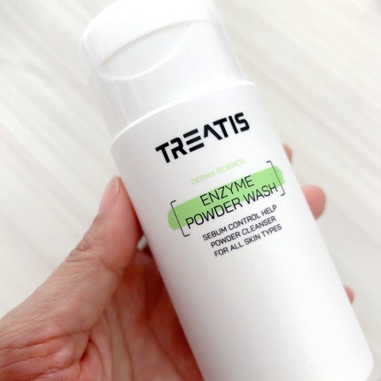 TREATIS ブライトニングマスクのクチコミ「TREATIS
☑︎ENZYME POWDER WASH
洗顔だけでなく角質・汚れ・皮脂.....」(2枚目)