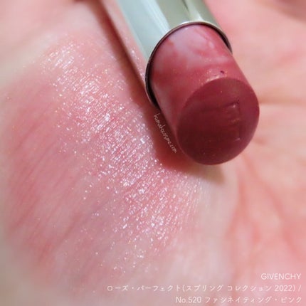 ローズ・パーフェクト/GIVENCHY/リップバームを使ったクチコミ(5枚目)