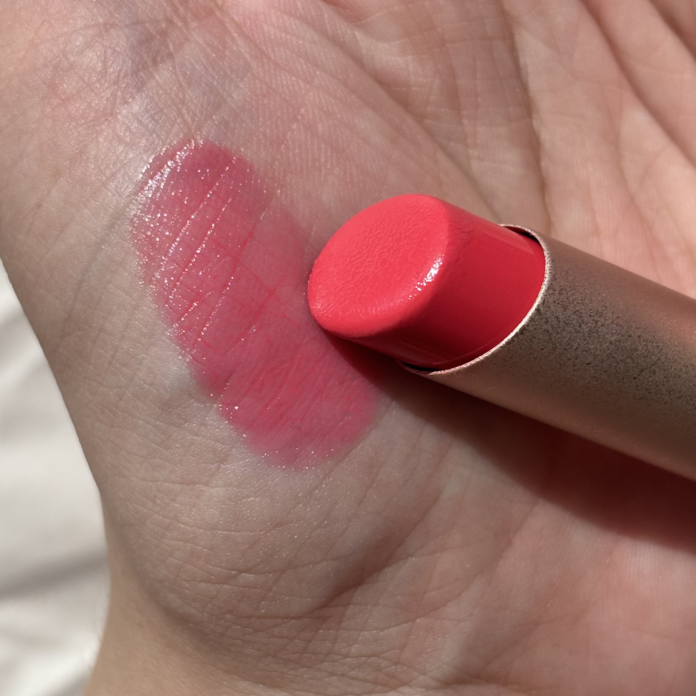 ムードグロウリップスティック/dasique/口紅を使ったクチコミ（3枚目）