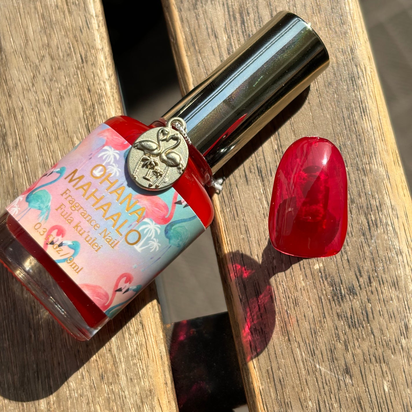 オハナ・マハロ フレグランスネイル 〈ピカケ アウリィ〉/OHANA MAHAALO/マニキュアを使ったクチコミ(4枚目)