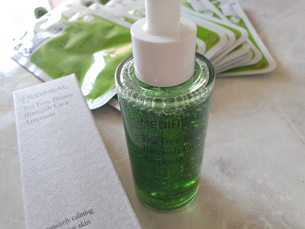 ティーツリーバイオーム ブレミッシュシカアンプル/MEDIHEAL/美容液を使ったクチコミ（1枚目）