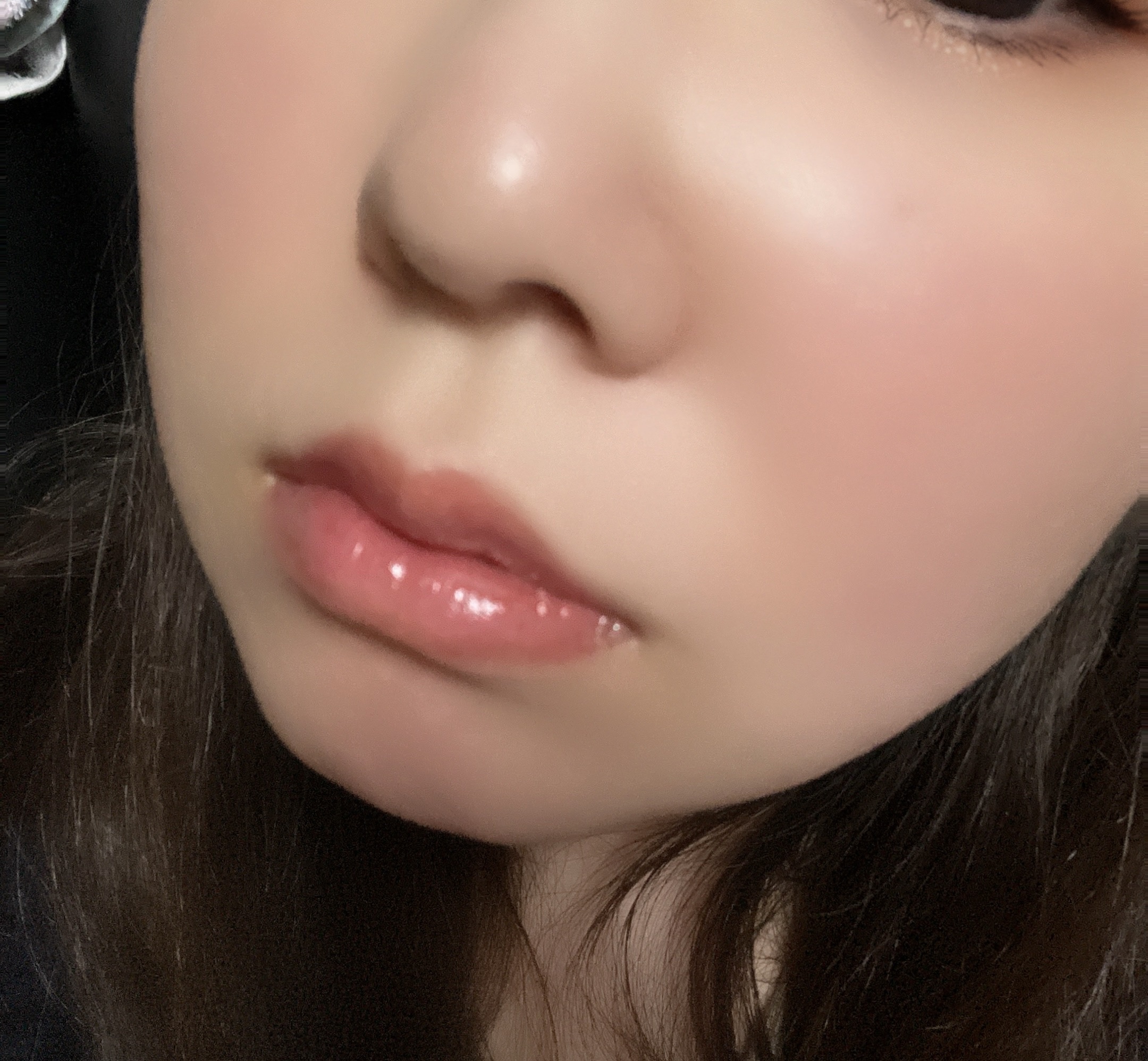 ウオータリールージュ/マキアージュ/リップグロスを使ったクチコミ（3枚目）