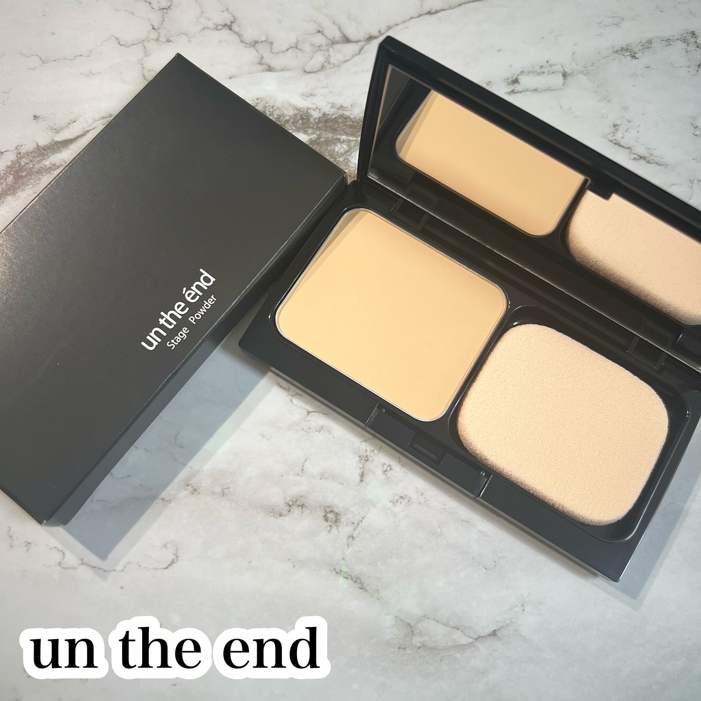 ステージパウダー/アンジエンド/パウダーファンデーションを使ったクチコミ（1枚目）