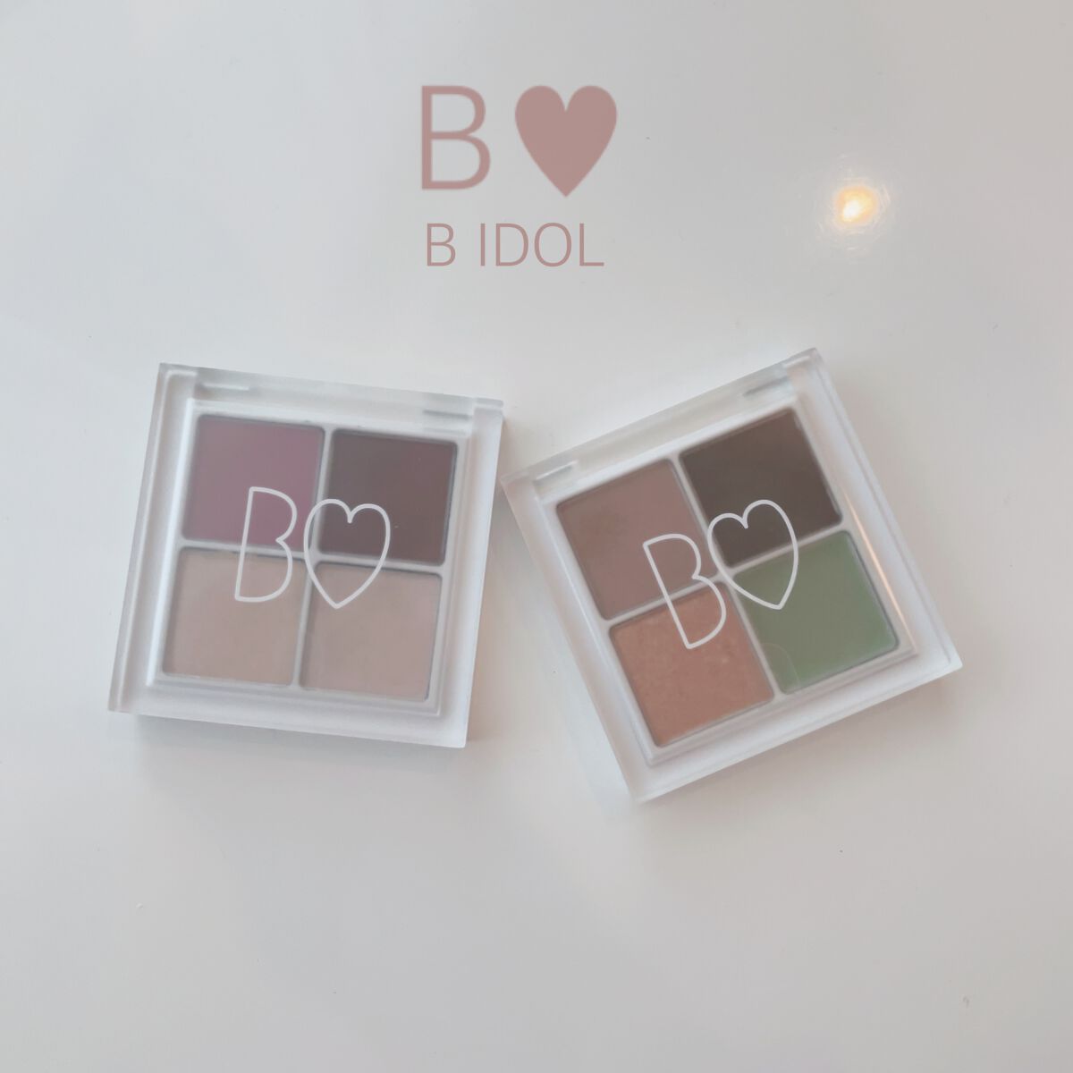 THE アイパレR/b idol/アイシャドウパレットを使ったクチコミ(1枚目)