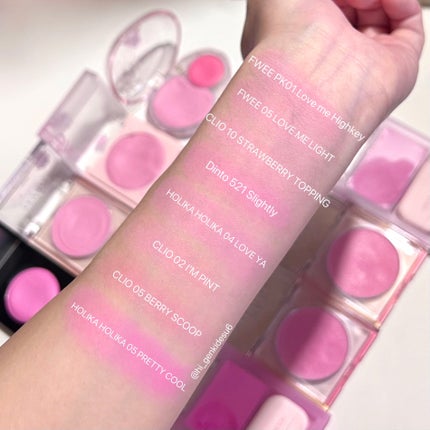 フィーチークメロウ/fwee/ジェル・クリームチークを使ったクチコミ(4枚目)