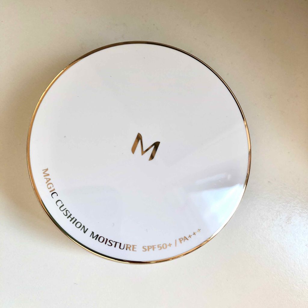 M クッション ファンデーション(モイスチャー)/MISSHA/クッションファンデーションを使ったクチコミ（1枚目）