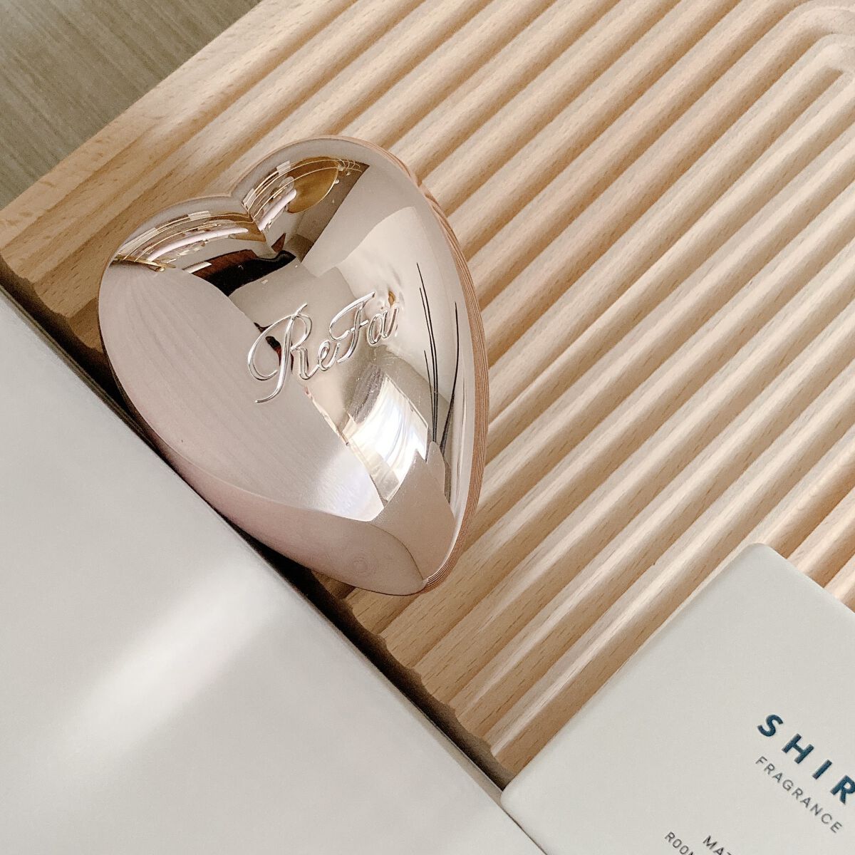 リファ ハートブラシ/ReFa/頭皮ケアを使ったクチコミ（2枚目）