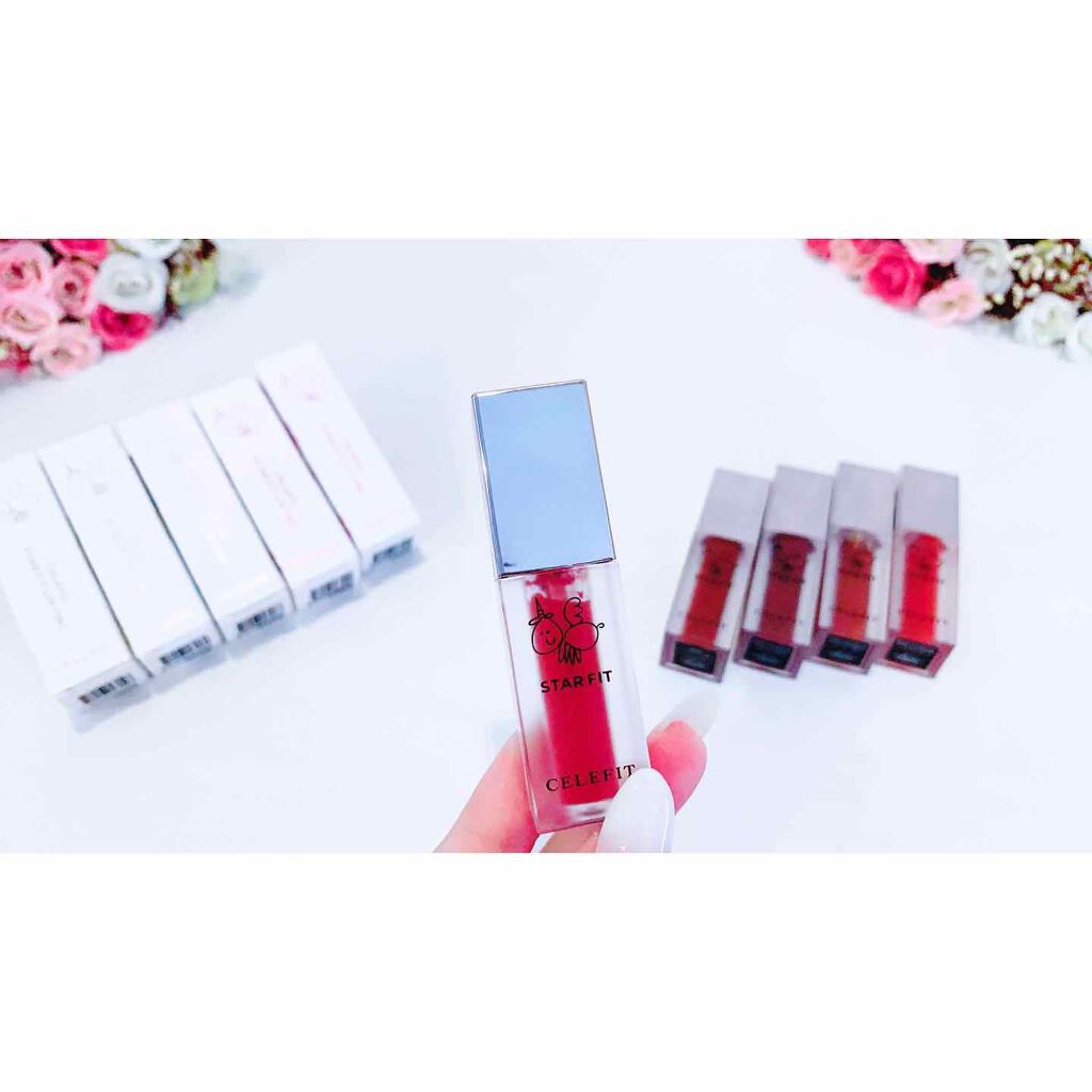 スターフィットリップティント/CELEFIT/リップティントを使ったクチコミ（2枚目）