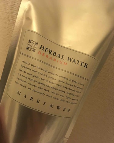 センシティブハーバルウォーター/MARKS&WEB/ミスト状化粧水を使ったクチコミ（1枚目）