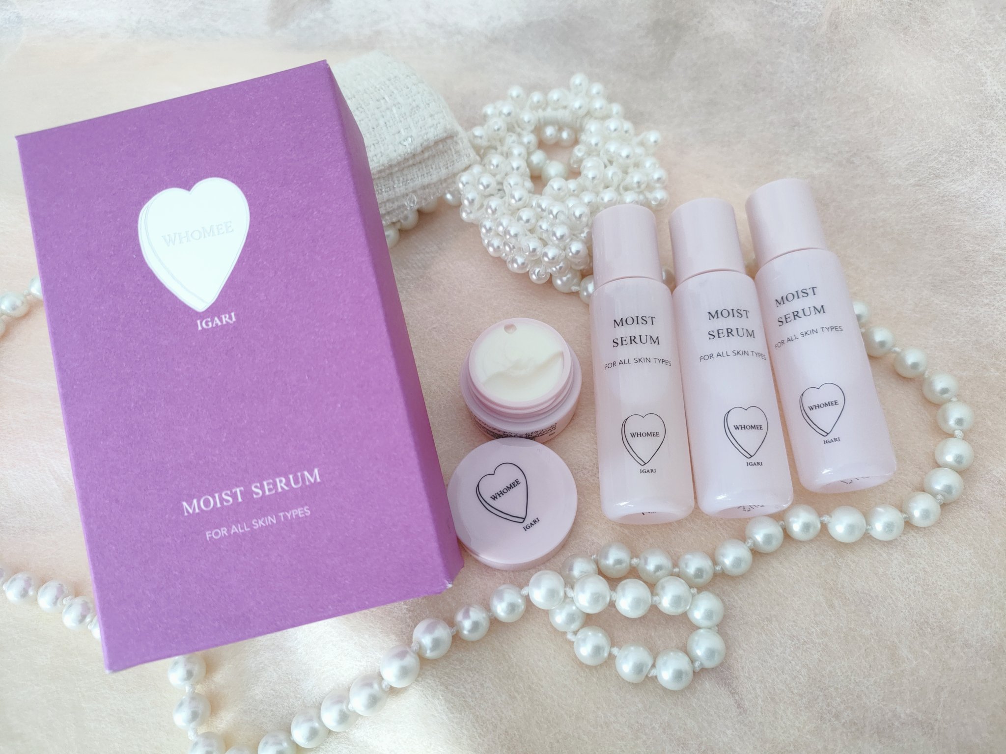 フーミー美容液＋クリームセット/WHOMEE/美容液を使ったクチコミ（1枚目）