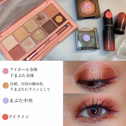 UR GLAM POWDER EYESHADOW/U R GLAM/単色アイシャドウを使ったクチコミ(4枚目)