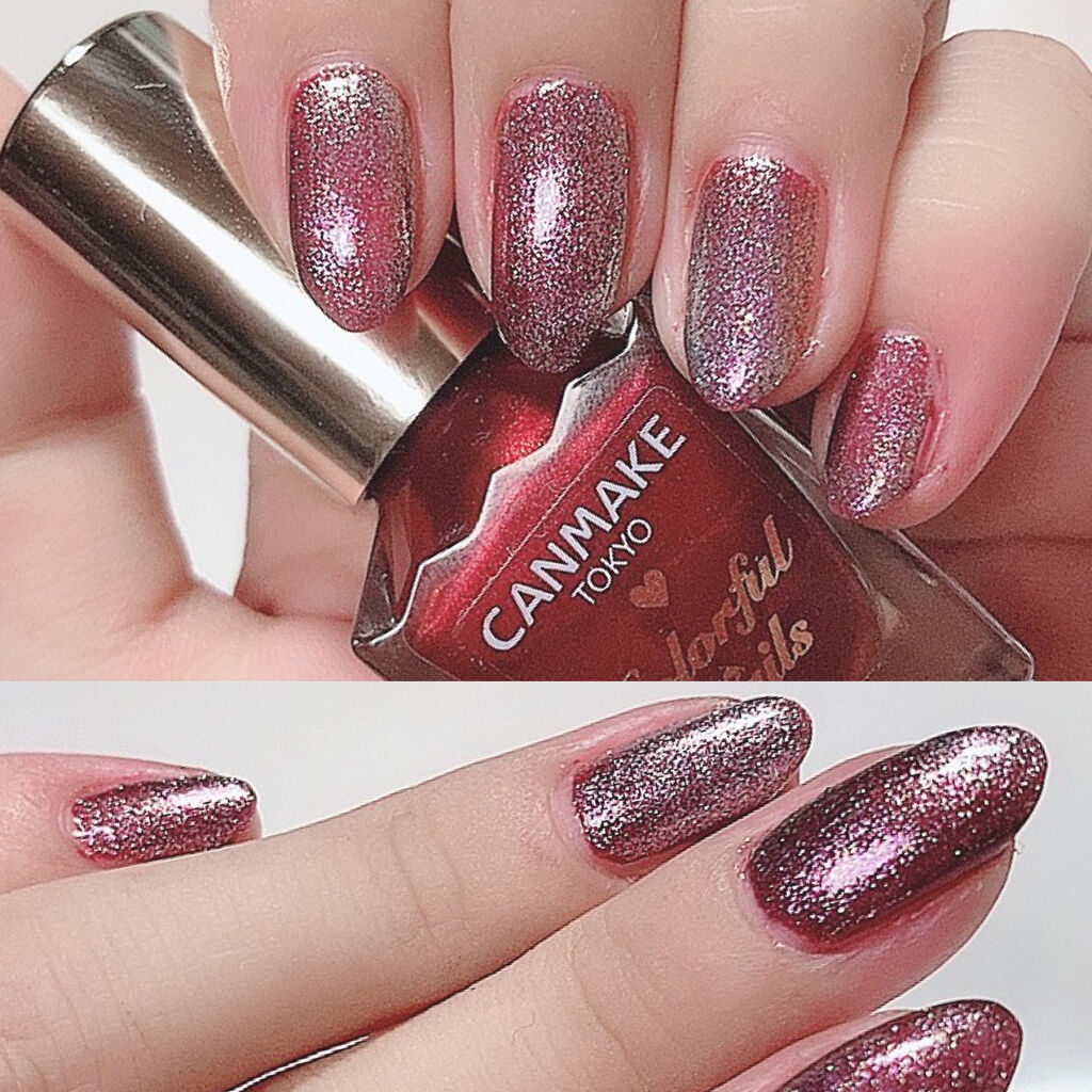 カラフルネイルズ N34 ファンタジースカイ/キャンメイク/マニキュアを使ったクチコミ（2枚目）