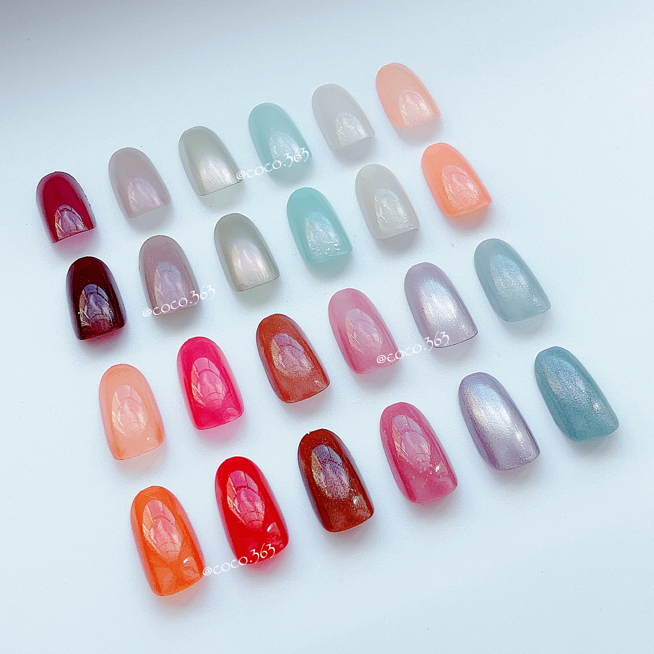 ネイルチップオーバルタイプ/DAISO/ネイルチップ・パーツを使ったクチコミ（3枚目）