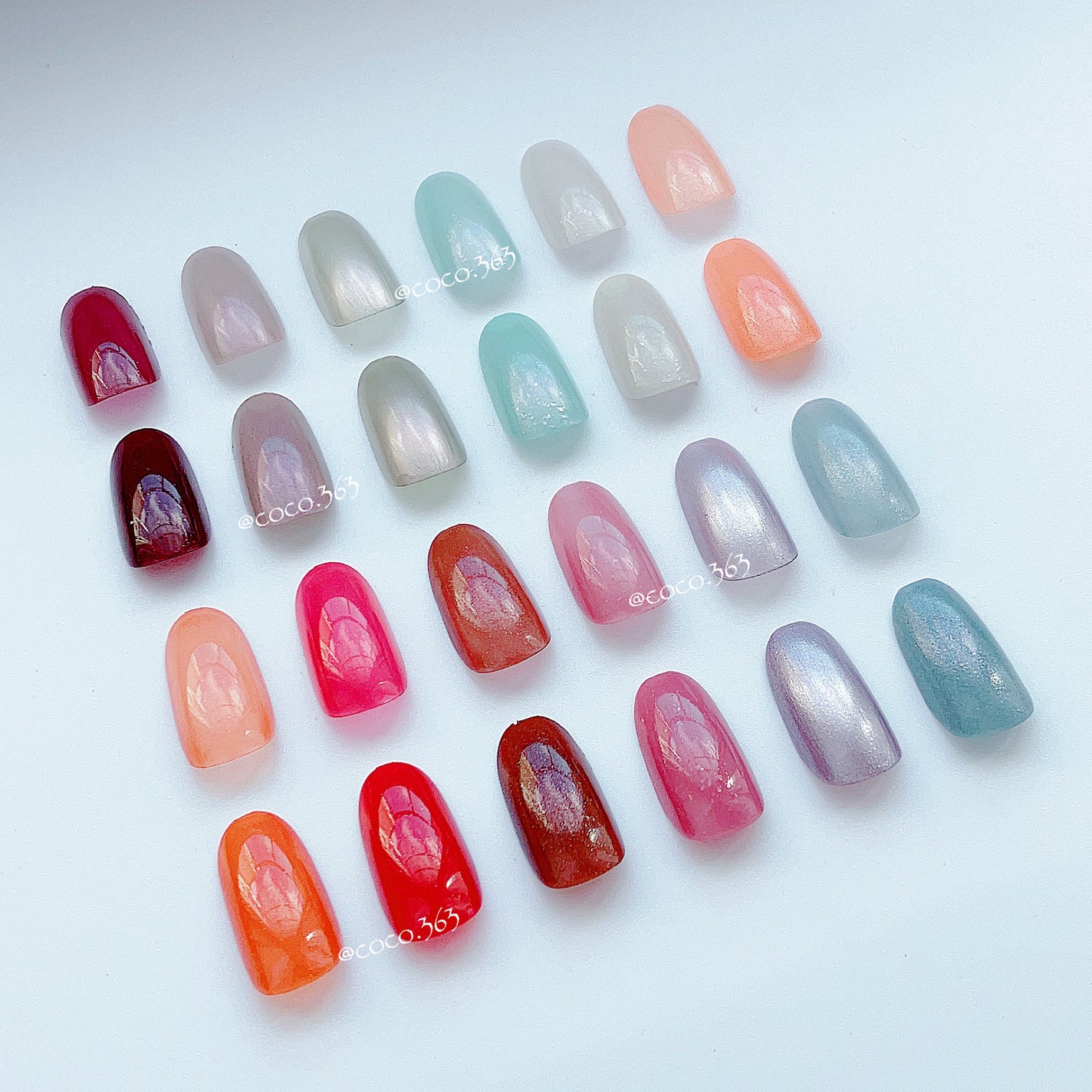 ネイルチップオーバルタイプ/DAISO/ネイルチップ・パーツを使ったクチコミ(3枚目)