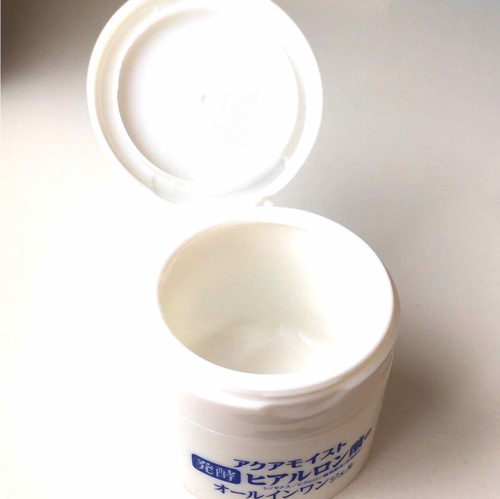 アクアモイスト 発酵ヒアルロン酸のオールインワンジェル/ジュジュ/オールインワン化粧品を使ったクチコミ（2枚目）