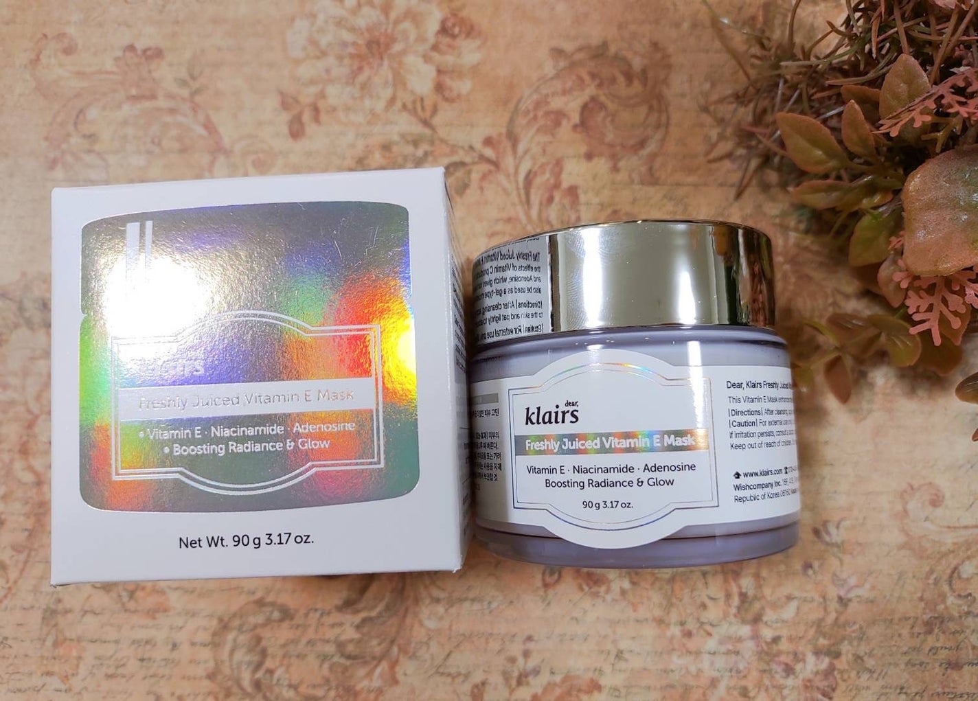 フレッシュリージュースドビタミンEマスク(90g)/Klairs/フェイスクリームを使ったクチコミ(1枚目)