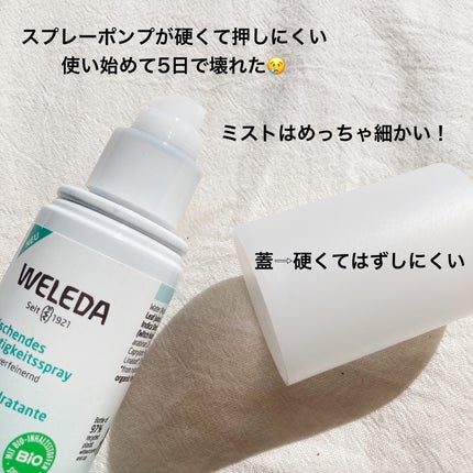 ウチワサボテン フェイシャルミスト/WELEDA/ミスト状化粧水を使ったクチコミ(2枚目)