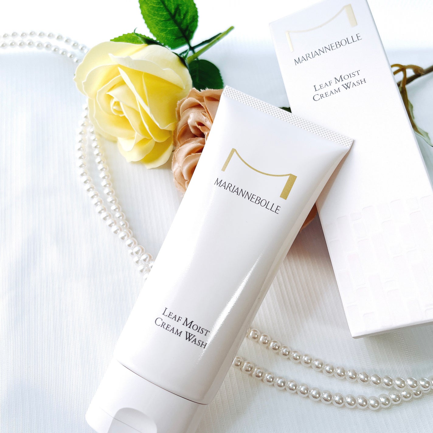 リーフモイストクリームウォッシュ /マリアンボレ/洗顔フォームを使ったクチコミ(2枚目)