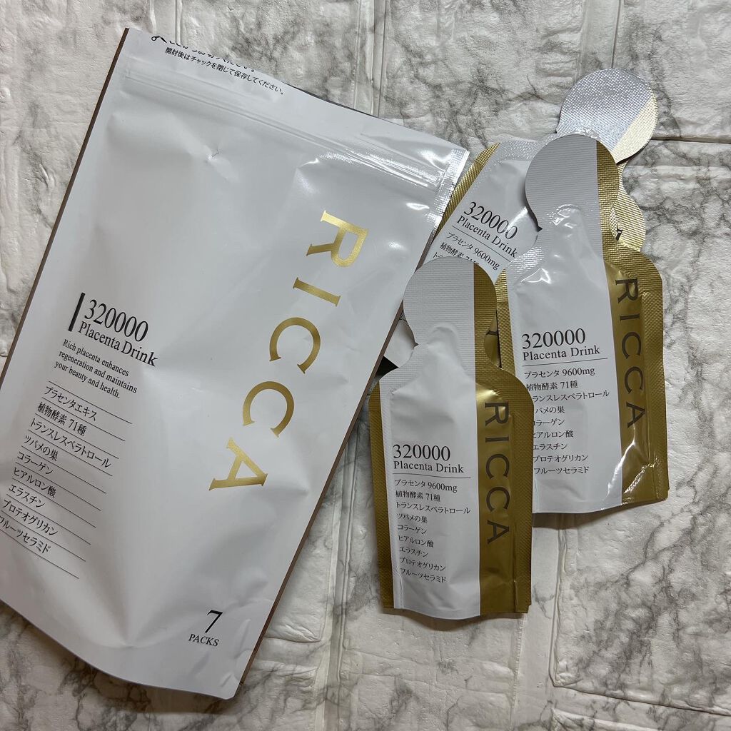 RICCA 320000 プラセンタドリンク スマートパック/RICCA/美容ドリンクを使ったクチコミ（1枚目）