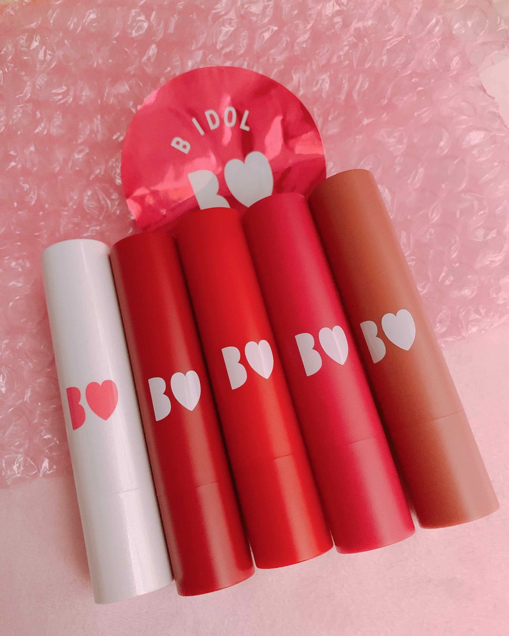 つやぷるリップR/b idol/口紅を使ったクチコミ(1枚目)