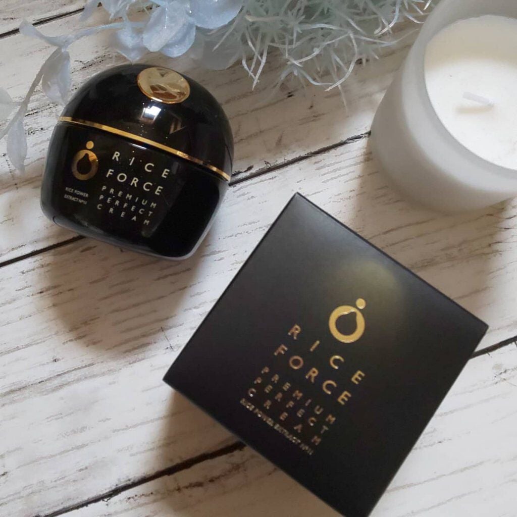 プレミアムパーフェクトクリーム/ライスフォース/フェイスクリームを使ったクチコミ(1枚目)