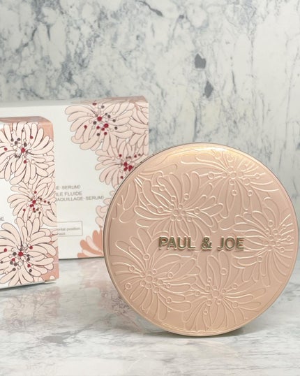 シースルー ヴェール コンパクト/PAUL & JOE BEAUTE/ファンデーションを使ったクチコミ(4枚目)