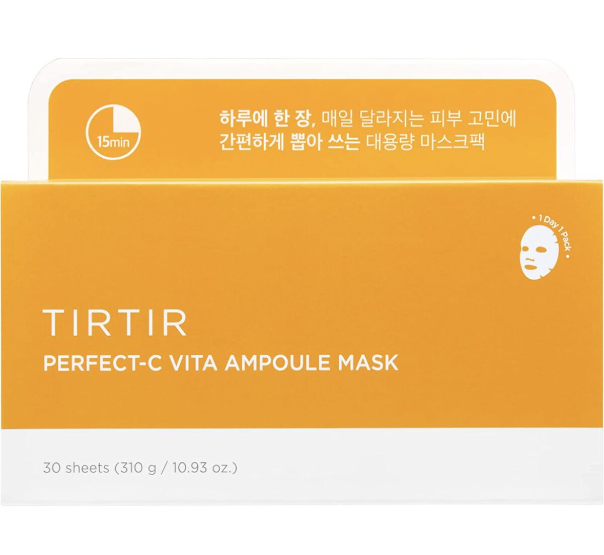 パーフェクトシービタアンプルマスク/TIRTIR(ティルティル)/シートマスク・パックを使ったクチコミ（1枚目）
