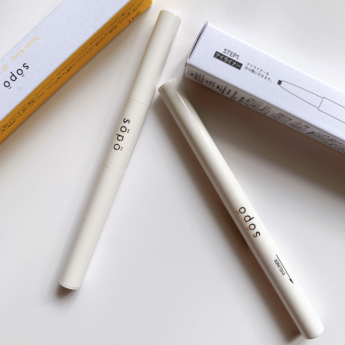 パウダー&ライナー/sopo/スティックアイシャドウを使ったクチコミ（2枚目）