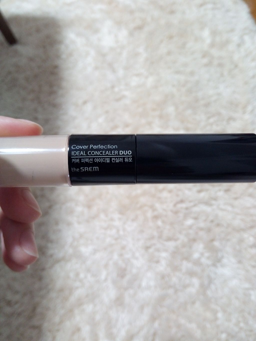 カバーパーフェクション アイディールコンシーラー デュオ/the SAEM/スティックコンシーラーを使ったクチコミ(1枚目)