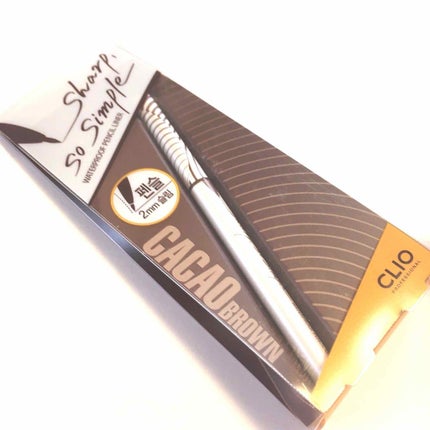 シャープ ソ シンプル ウォータープルーフ ペンシル ライナー/CLIO/ペンシルアイライナーを使ったクチコミ(1枚目)