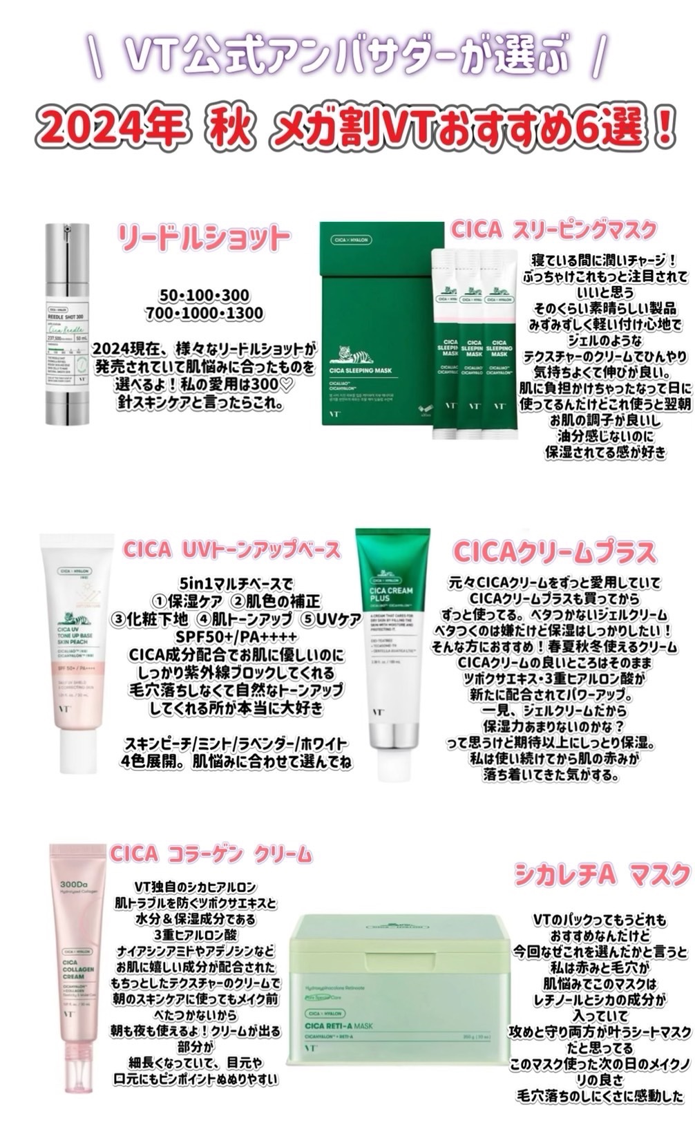 CICA UVトーンアップベース/VT/化粧下地を使ったクチコミ（1枚目）