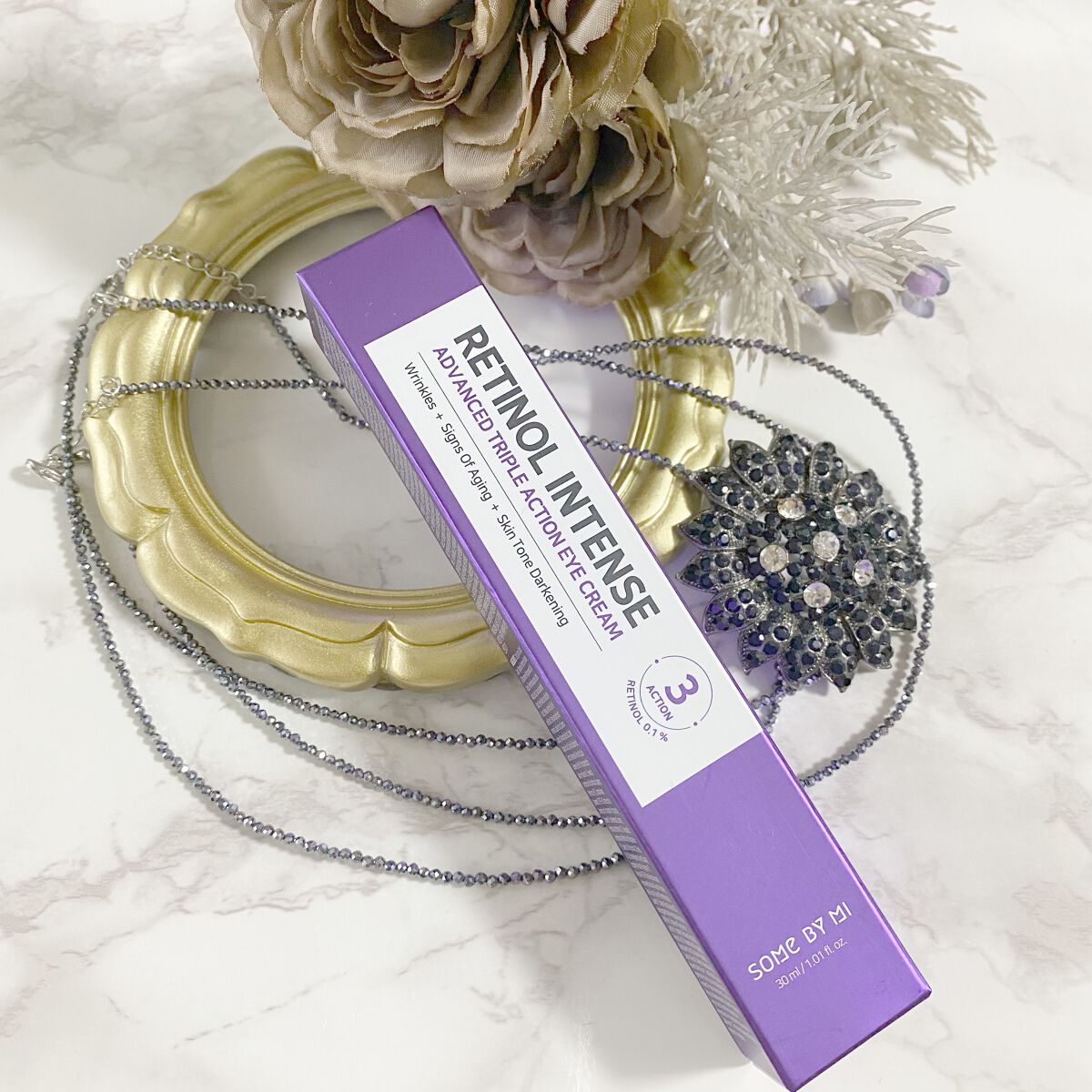 レチノールインテンシブ アドバンスドトリプルアクションアイクリーム/SOME BY MI/アイケア・アイクリームを使ったクチコミ（2枚目）