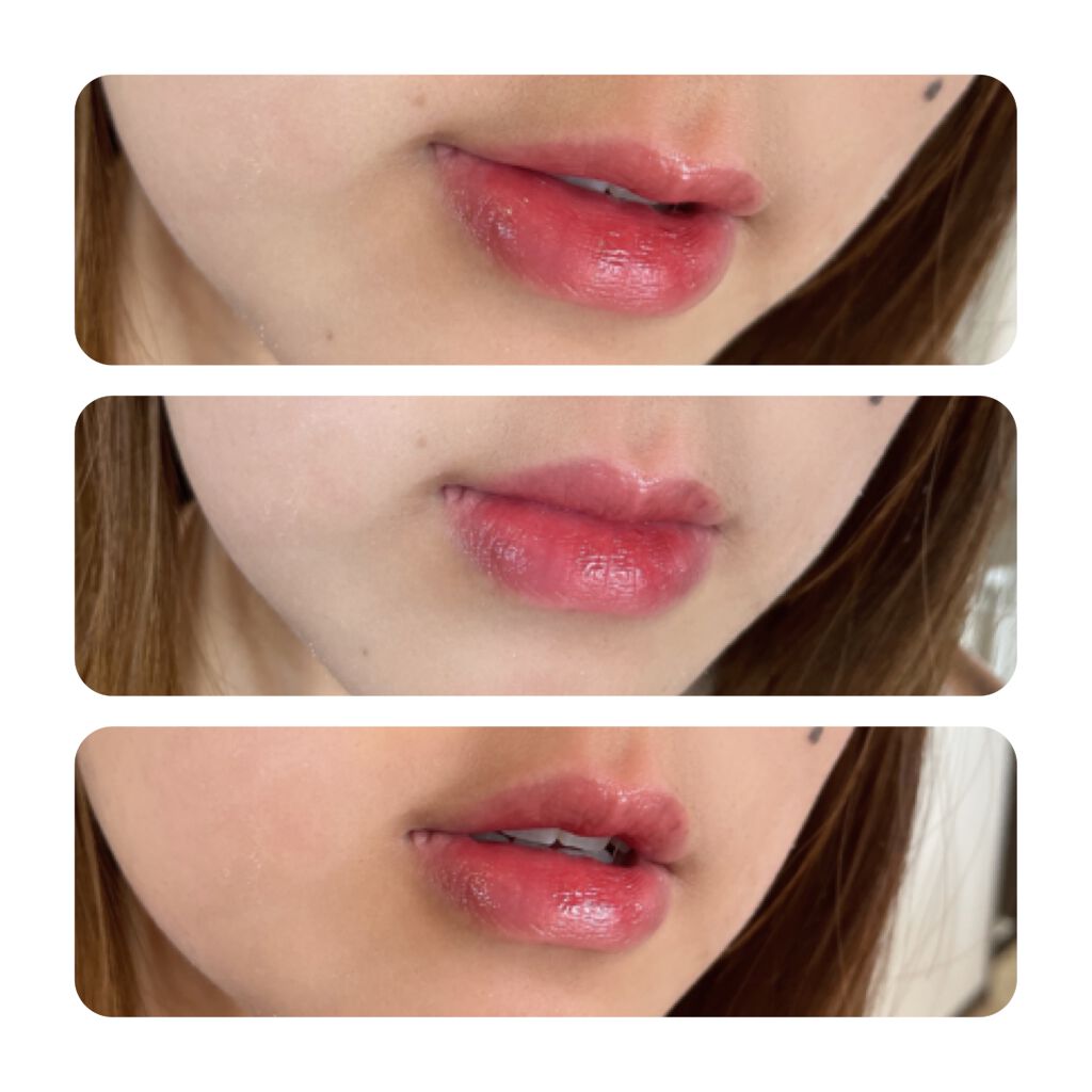 ジューシーラスティングティント/rom&nd/リップティントを使ったクチコミ（3枚目）