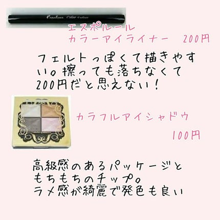 エスポルールカラーアイライナー/エスポルール/リキッドアイライナーを使ったクチコミ(2枚目)
