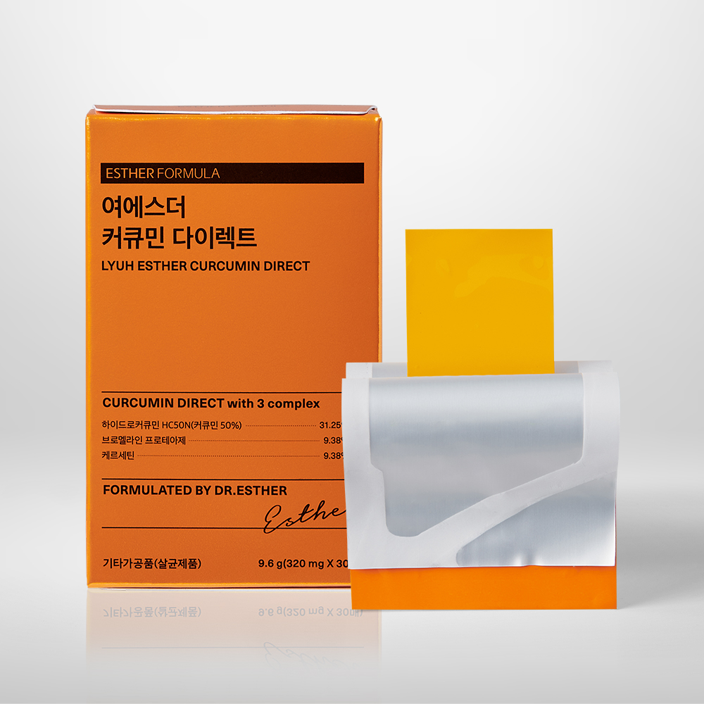 ESTHER FORMULA ヨエスタークルクミンダイレクトフィルム