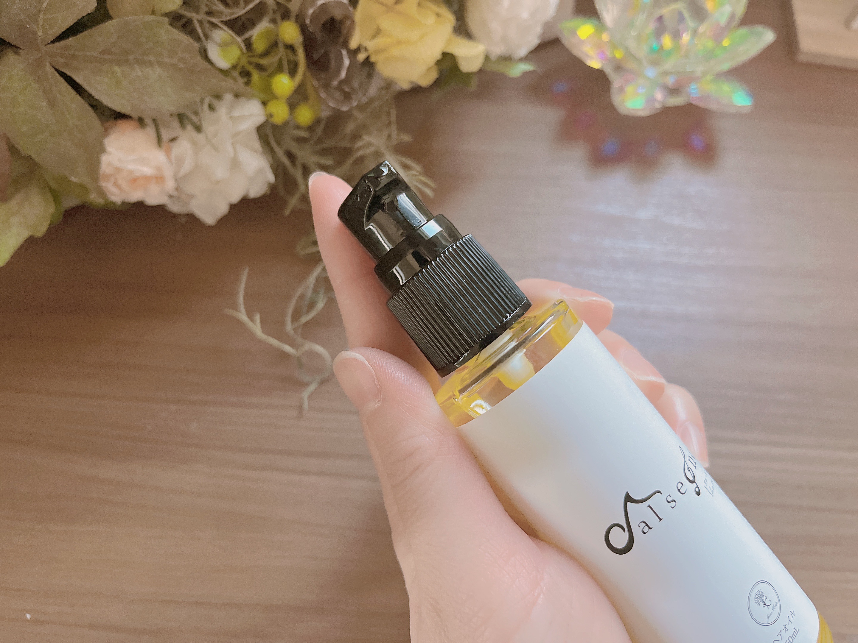 ダル・セーニョ オイル/Kreis/ヘアオイルを使ったクチコミ（2枚目）