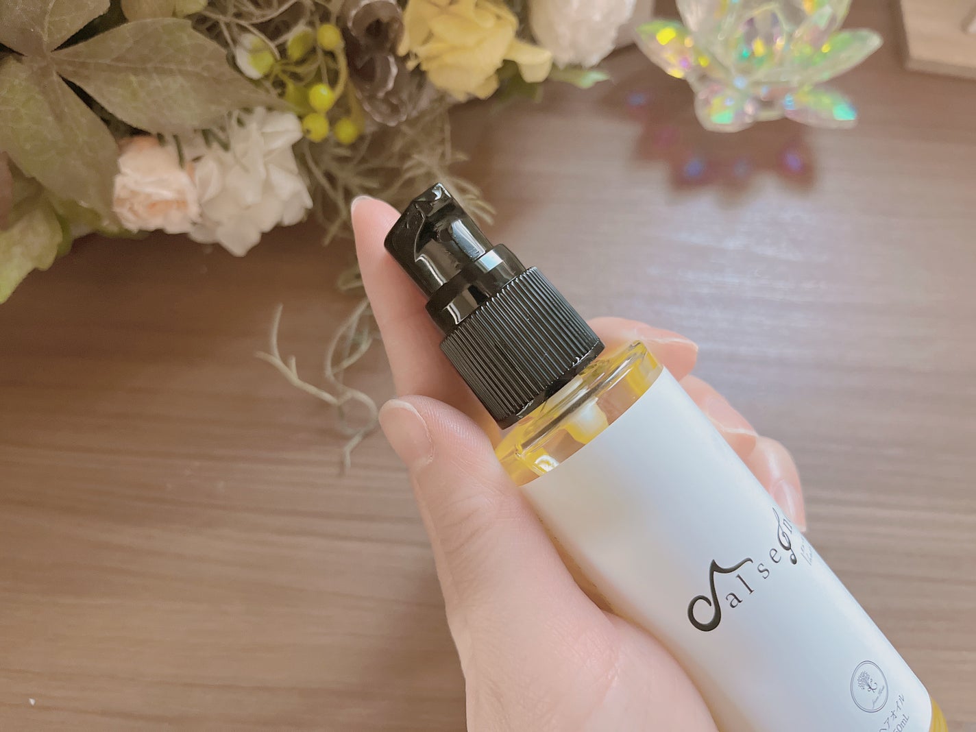 ダル・セーニョ オイル/Kreis/ヘアオイルを使ったクチコミ(2枚目)