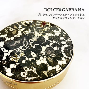 プレシャスキン パーフェクトフィニッシュ クッションファンデーション/DOLCE&GABBANA BEAUTY/クッションファンデーションを使ったクチコミ（1枚目）