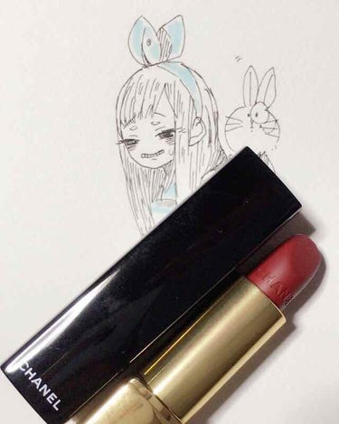 ✩CHANEL ROUGEALLUREVELVET 63✩
レンガのような茶色味の強い赤です❤
イエベの人はぜひ試してほしいなぁ(˘ਊ˘)

これは前紹介したCHANELの口紅よりもテクスチャーがしっか