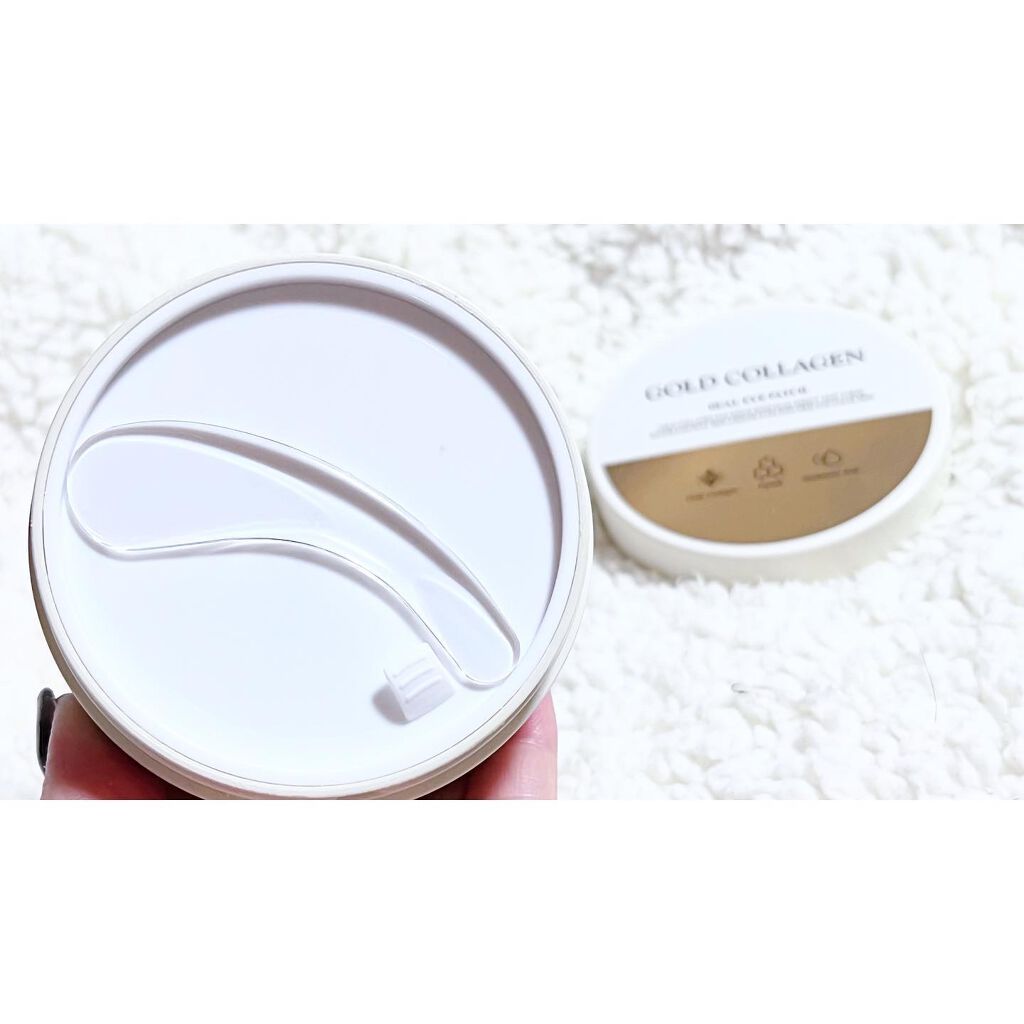 GOLD COLLAGEN DUAL EYE PATCH/SNP/アイケア・アイクリームを使ったクチコミ（2枚目）