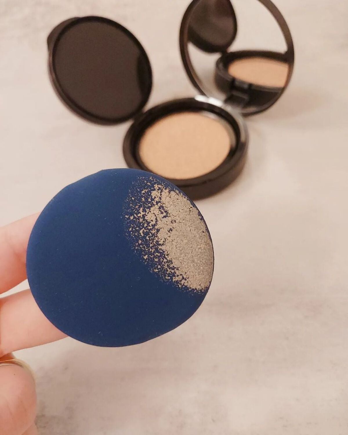 ベルベットジュエルクッション/BIVABOO/クッションファンデーションを使ったクチコミ(5枚目)