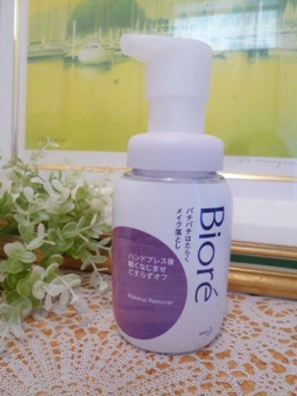 パチパチはたらくメイク落とし/ビオレ/クレンジングウォーターを使ったクチコミ(1枚目)