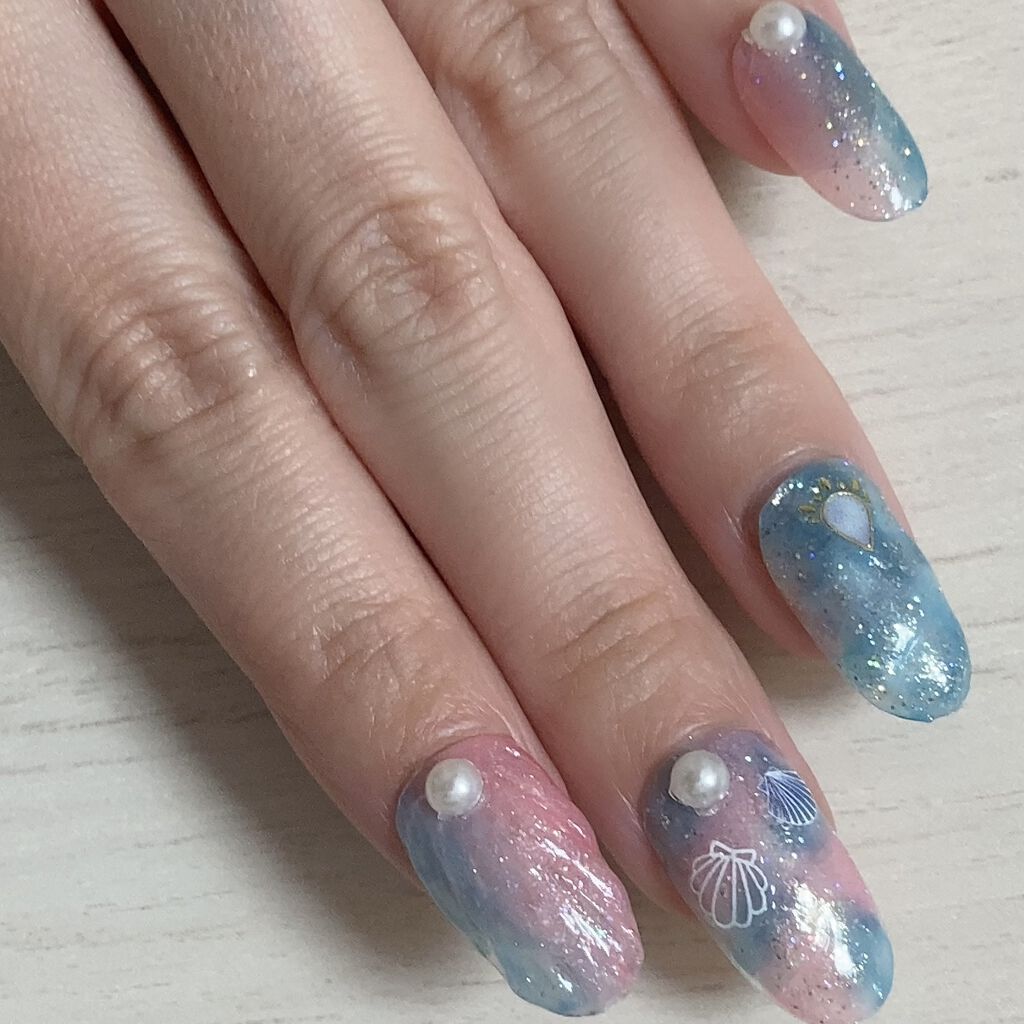 LTグロッシートップコート/ビューティーワールド/ネイルトップコートを使ったクチコミ（2枚目）