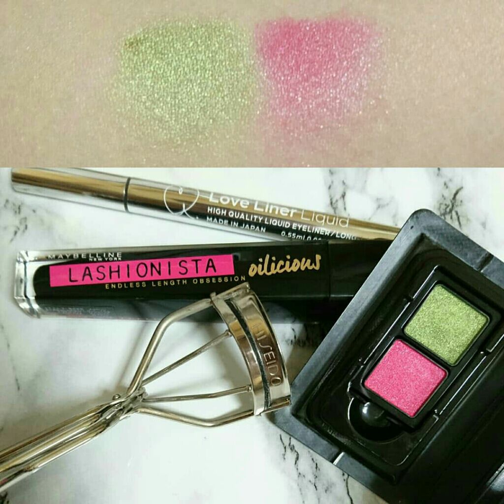 カネボウ アイカラーデュオ 03 Party Hearty/KANEBO/アイシャドウパレットを使ったクチコミ（2枚目）