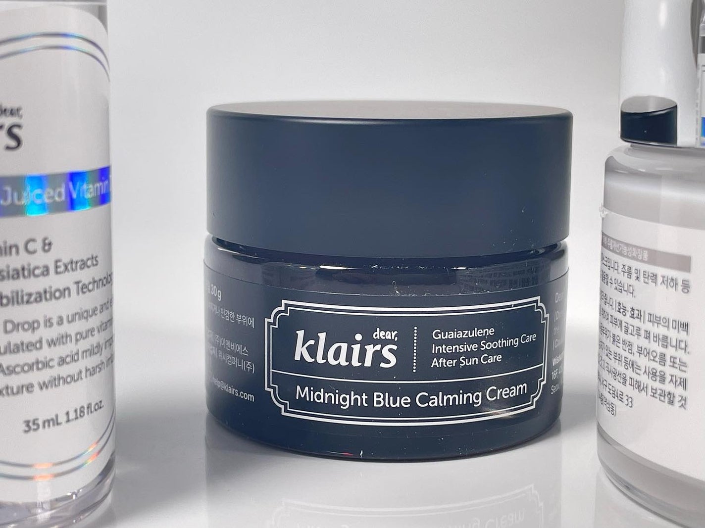 ミッドナイトブルーカーミングクリーム/Klairs/フェイスクリームを使ったクチコミ(1枚目)