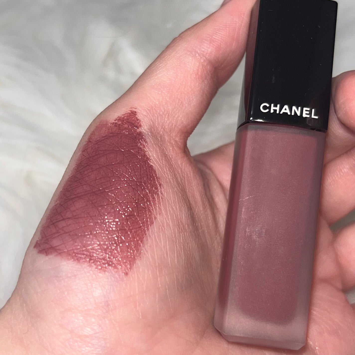 ルージュ アリュール インク/CHANEL/口紅を使ったクチコミ(2枚目)